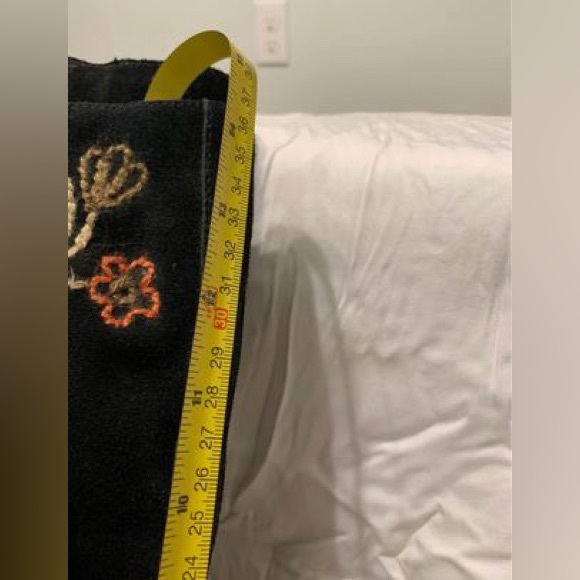 Boho suede ladies sz 6 1/2 boots - NEW - Picture 6 of 8